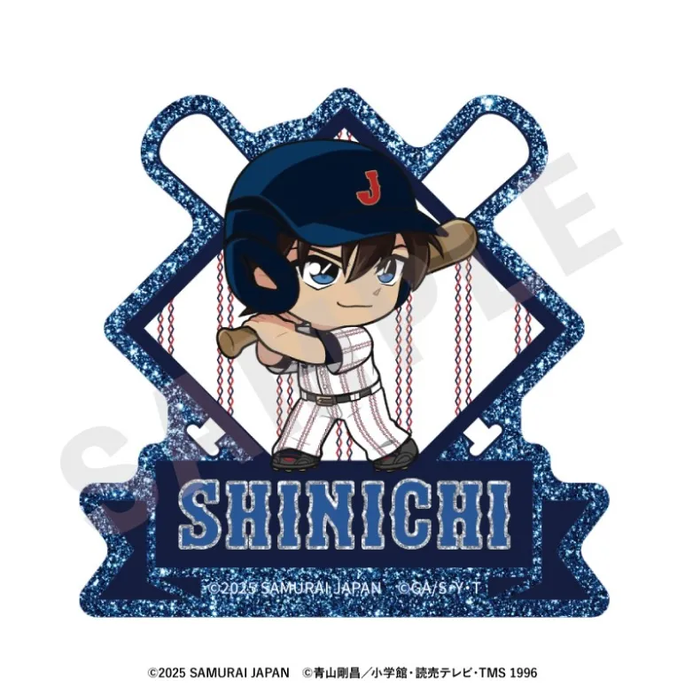 【グッズ-バッチ】野球日本代表「侍ジャパン」×TVアニメ「名